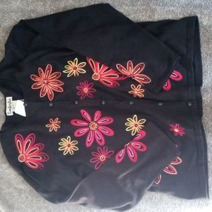 Timberlea black embellished cardigan